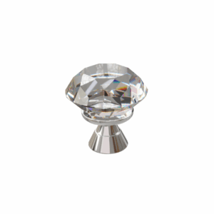 Puxador IL4506 Cristal/Cromado 29mm