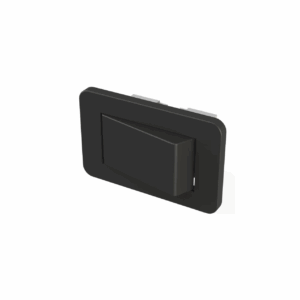 Interruptor simples 10A preto