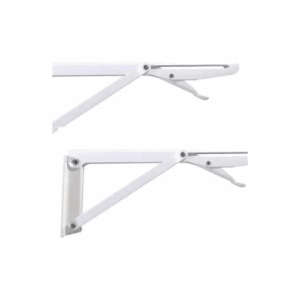 Suporte dobrável para mesa Krok 30cm branco