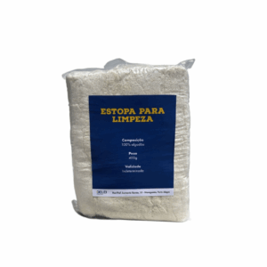 Estopa para limpeza