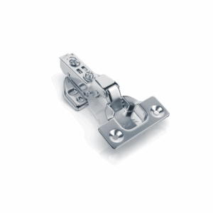 Dobradiça 35mm Pistão Clip-On Inox Super Curva