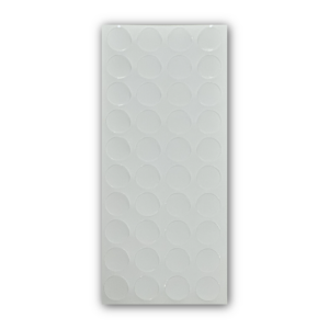 Adesivo Tapa Furo Branco Diamante Cristallo